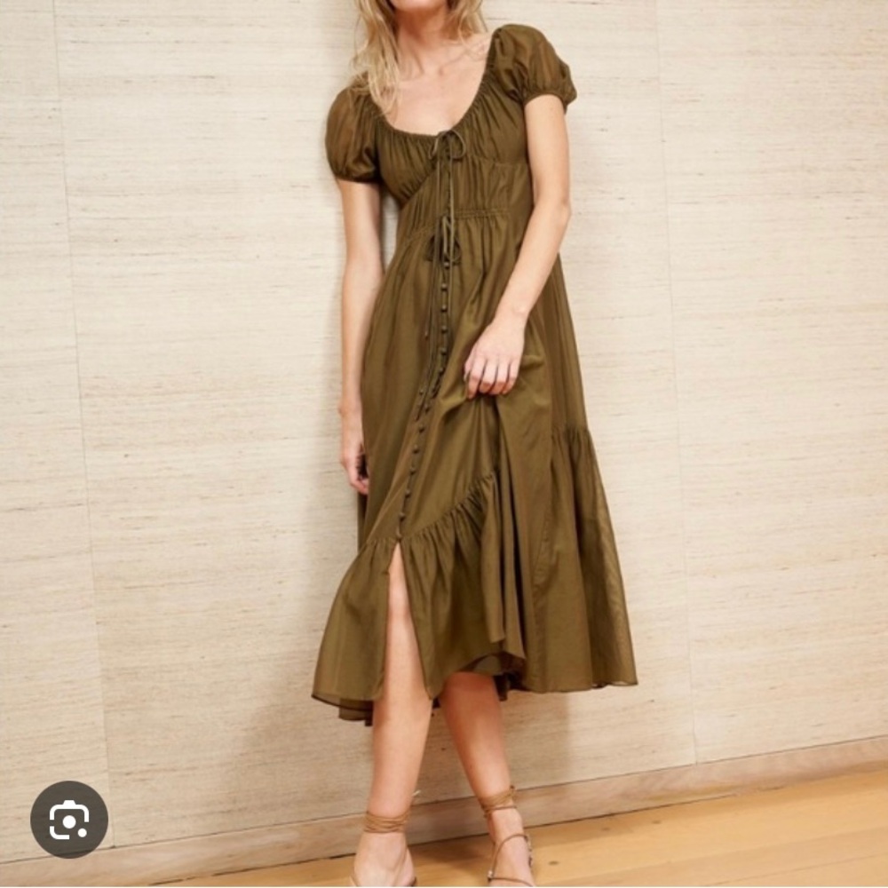 La Ligne Josie Dress green medium NWT